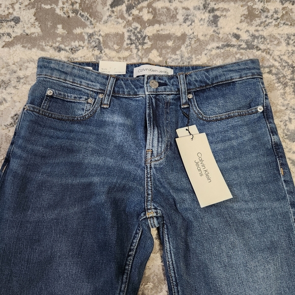 Calvin Klein Jeans | NWT Men's Slim Flit Blue Jeans - Picture 3 of 6